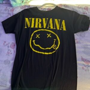 Small nirvana shirt